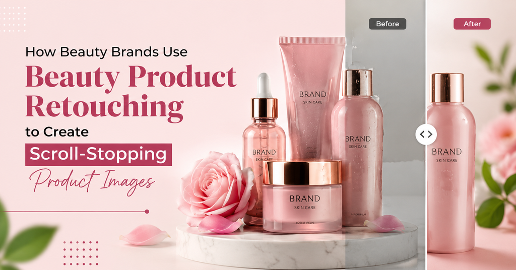 How Beauty Brands Use Beauty Product Retouching to Create Scroll-Stopping Product Images  - Cover Image